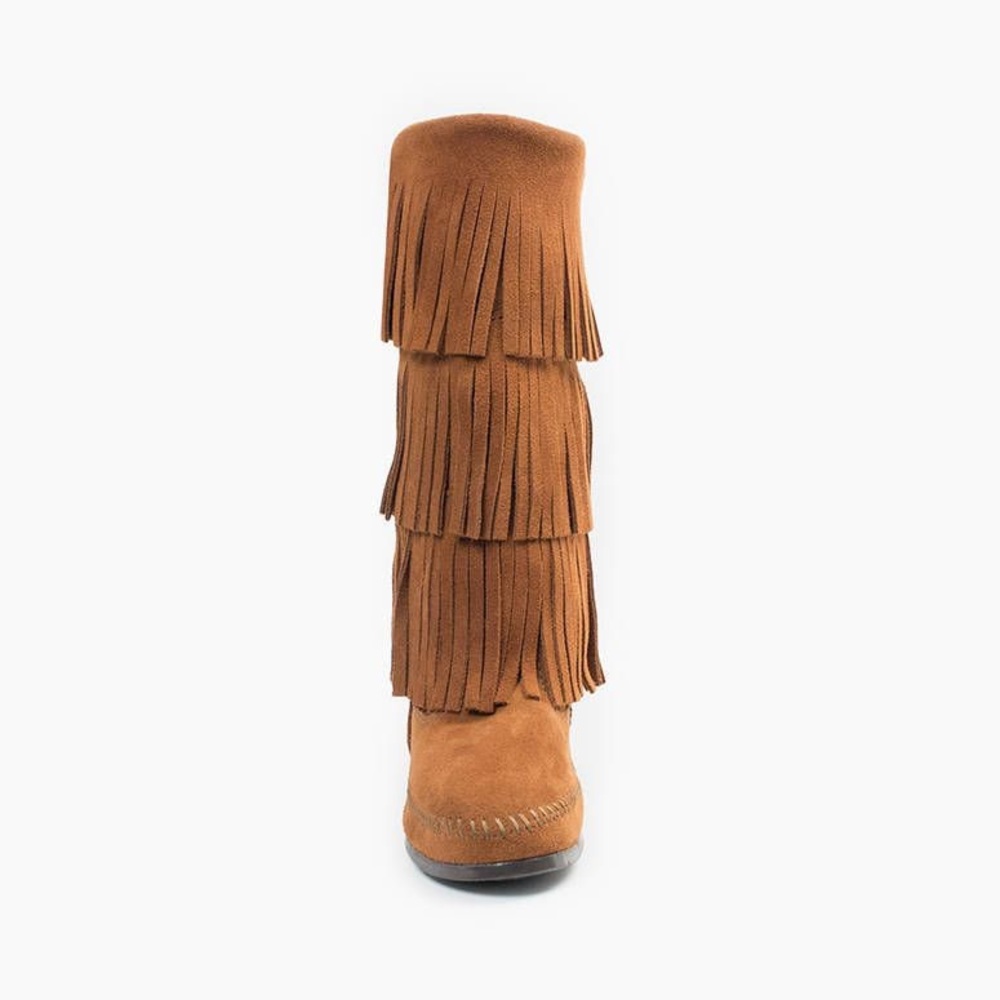 MINNETONKA 3 Layer Fringe Boot - Picture 3 of 8